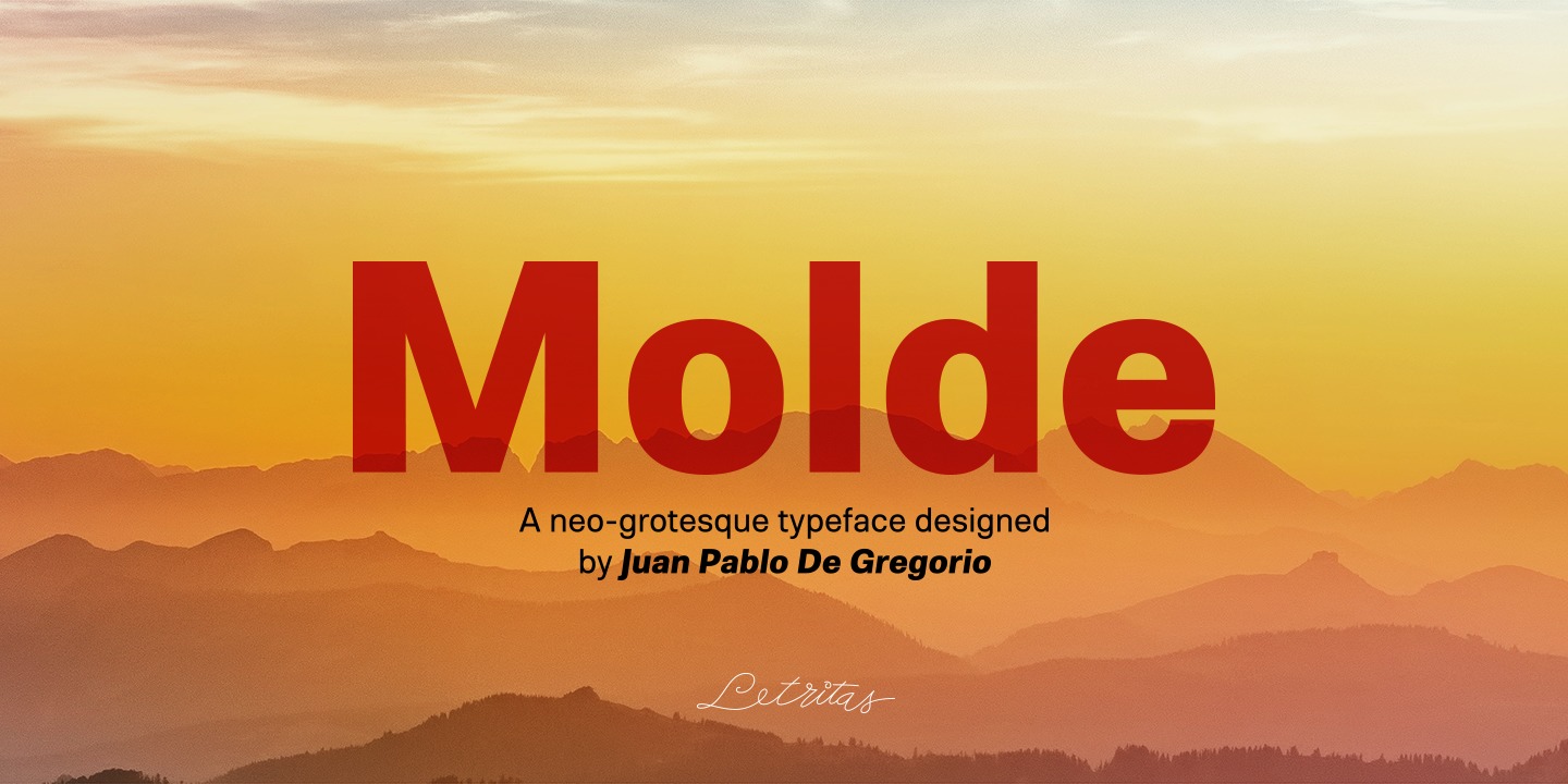 Font Molde Expanded